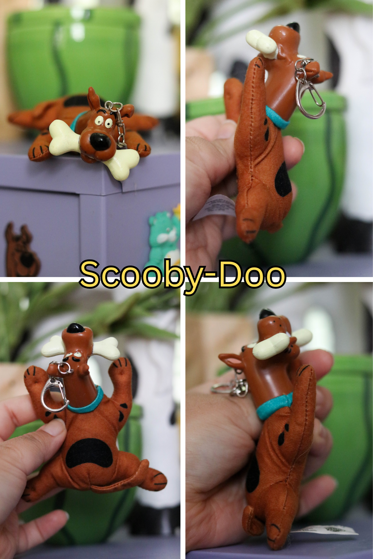 Vintage Upcyled Cartoon Keychains #3