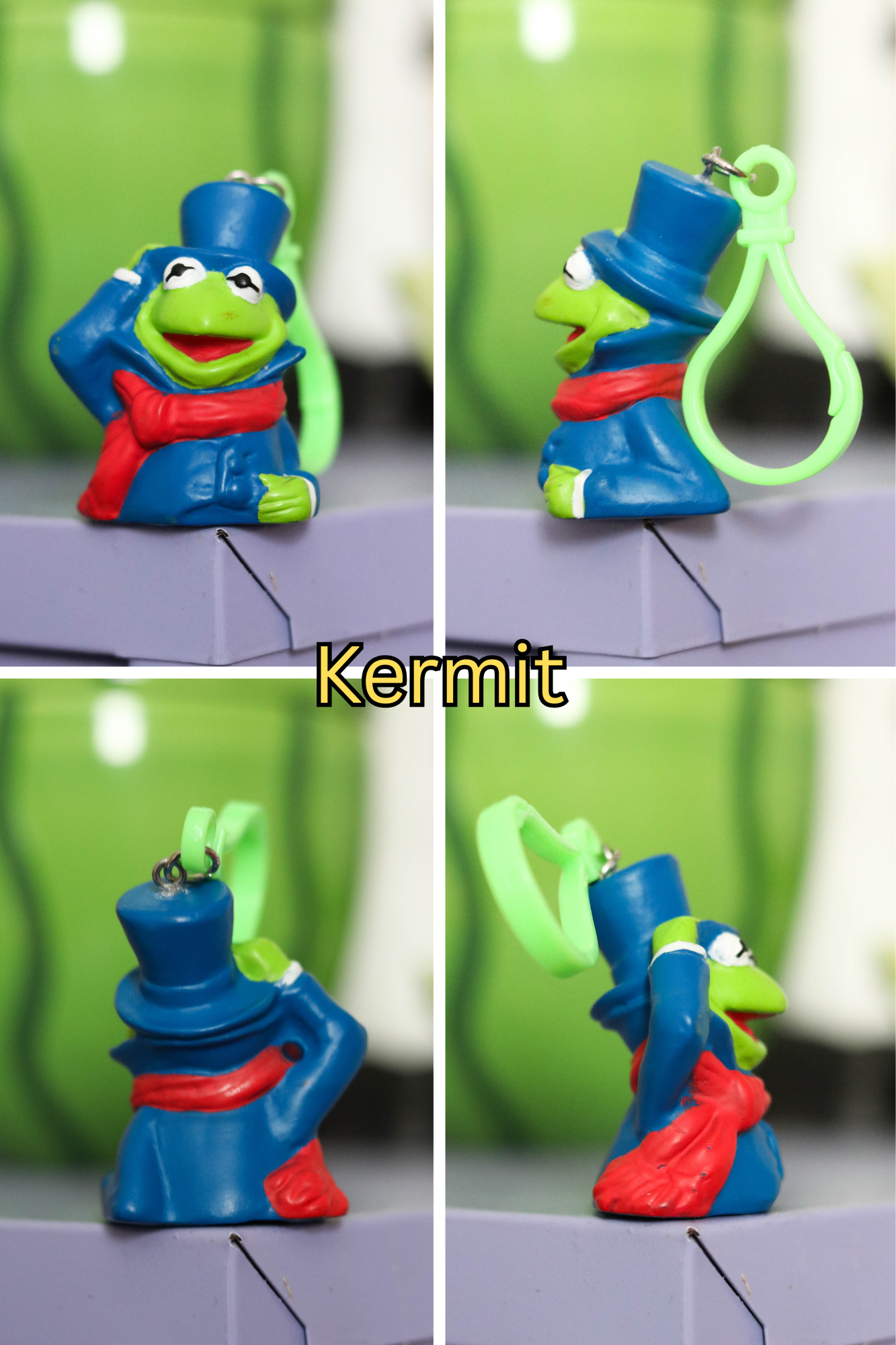 Vintage Upcyled Cartoon Keychains #5