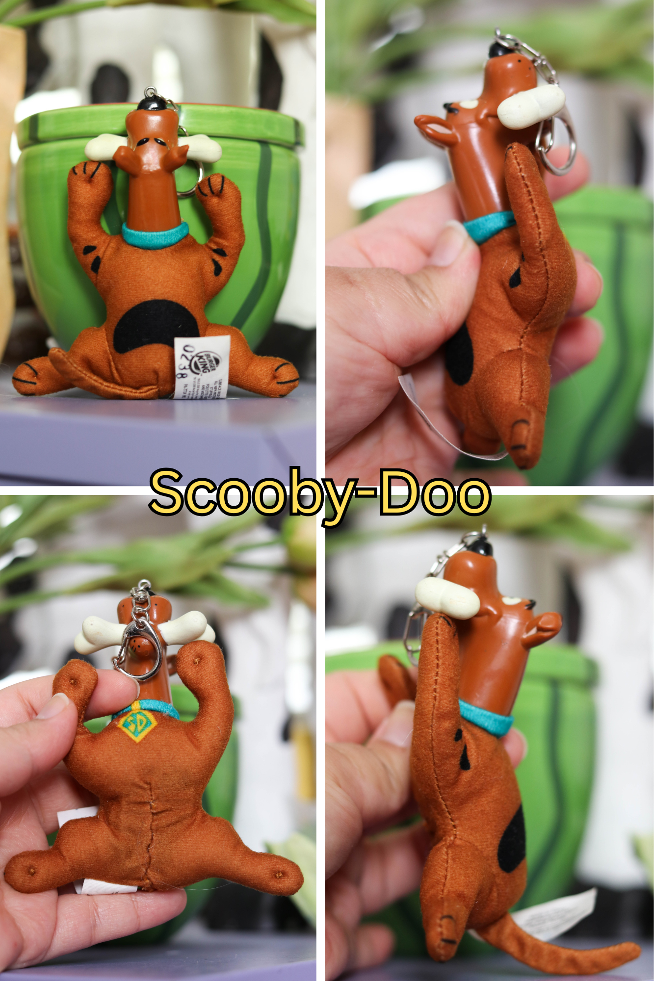 Vintage Upcyled Cartoon Keychains #8