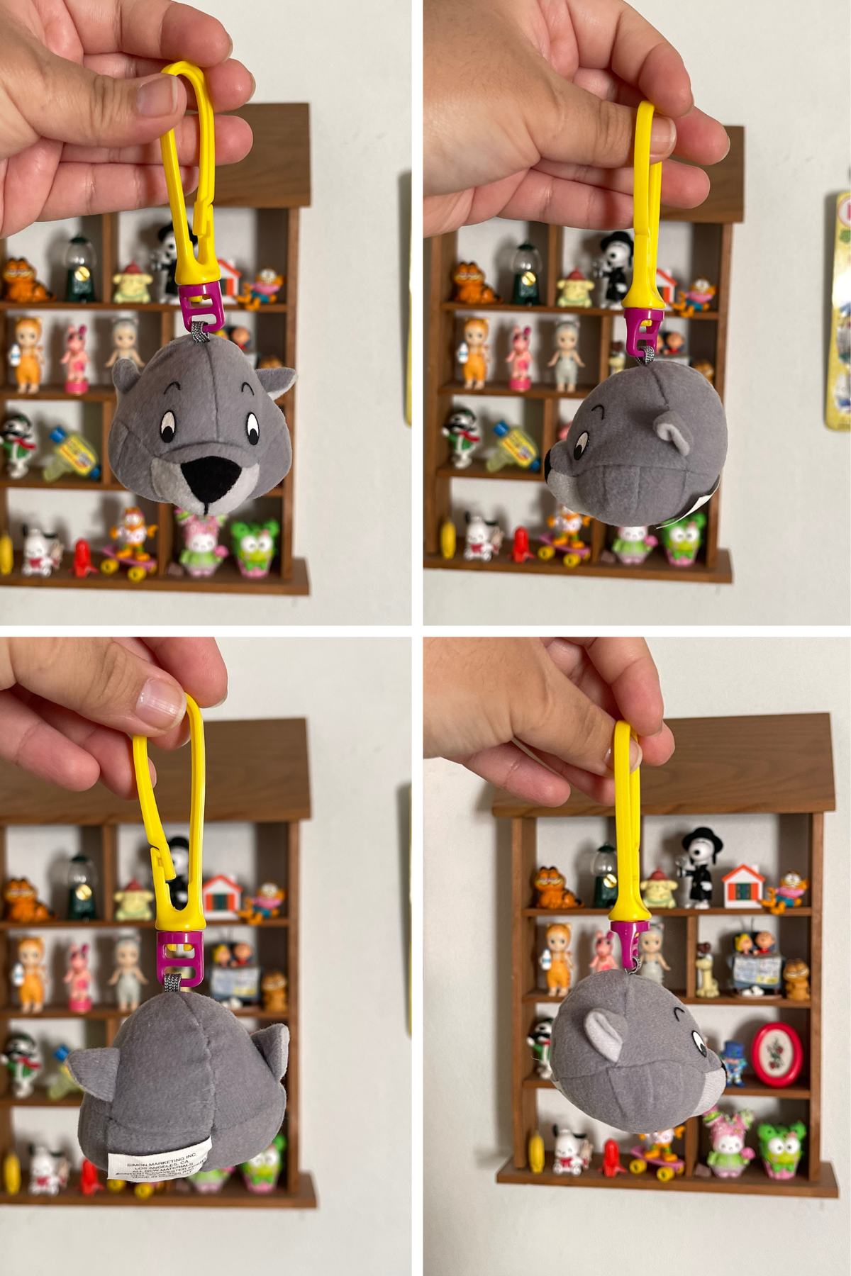 90s Gopher Plush Keychain