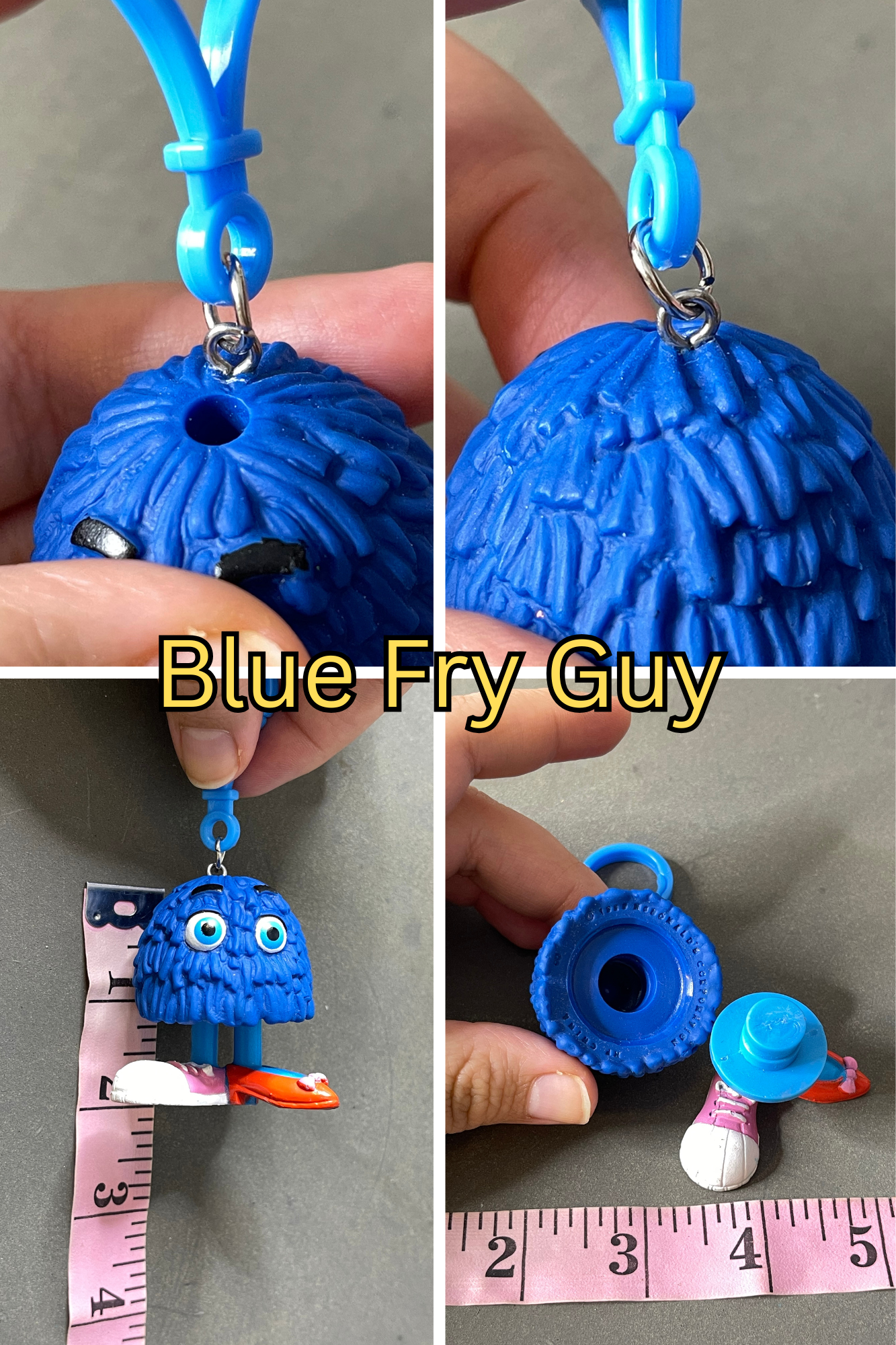Vintage Upcyled Cartoon Keychains #9