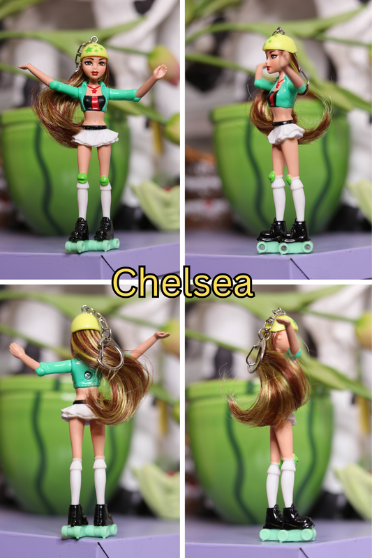 2000s My Scene Dolls Upcycled Keychains