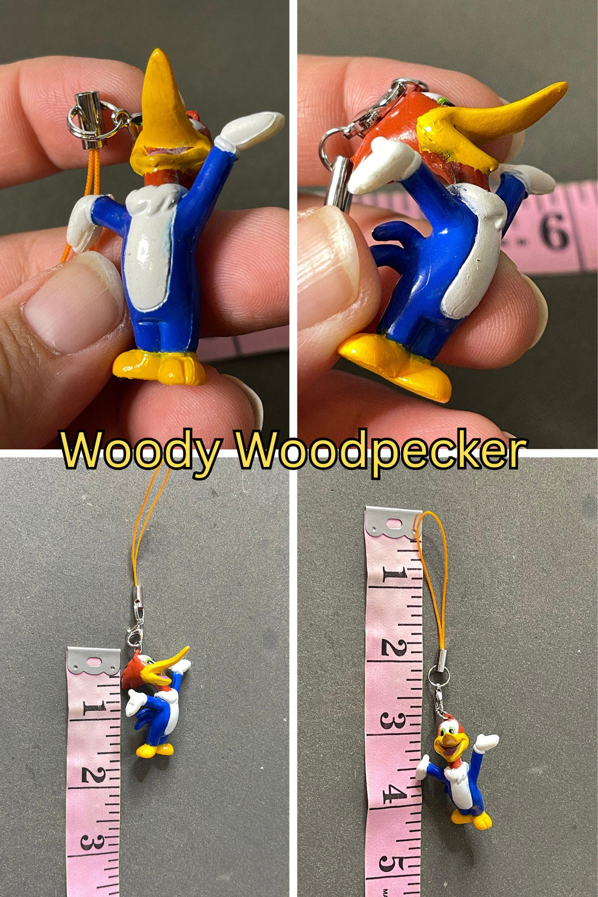 Vintage Upcyled Cartoon Miniature Charms #2