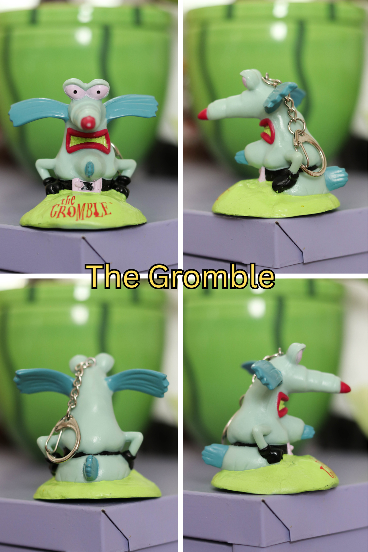 Vintage Upcyled Cartoon Keychains #11