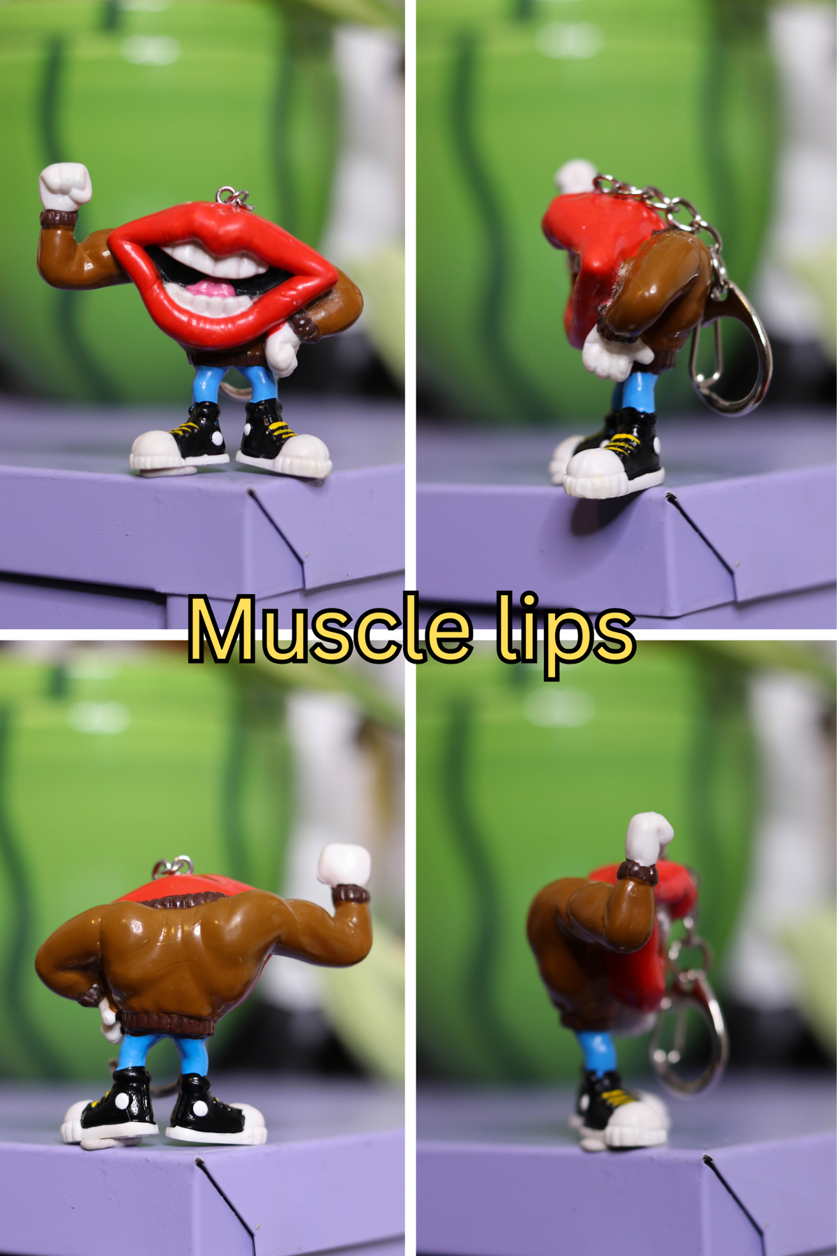 Vintage Upcyled Fast Food Keychains