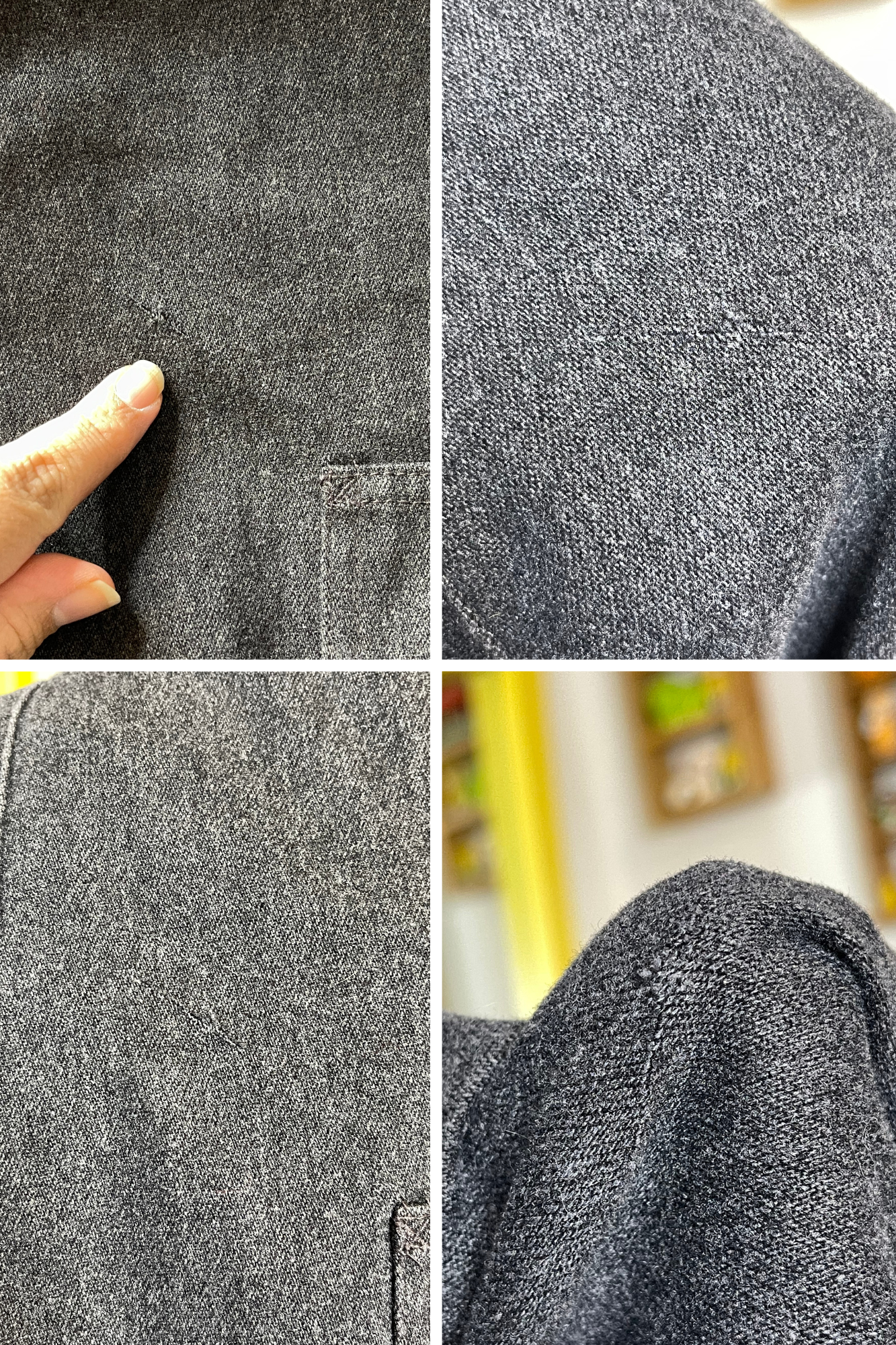 2000s Faded Dark Grey Baggy Denim Gap Overalls Sz L