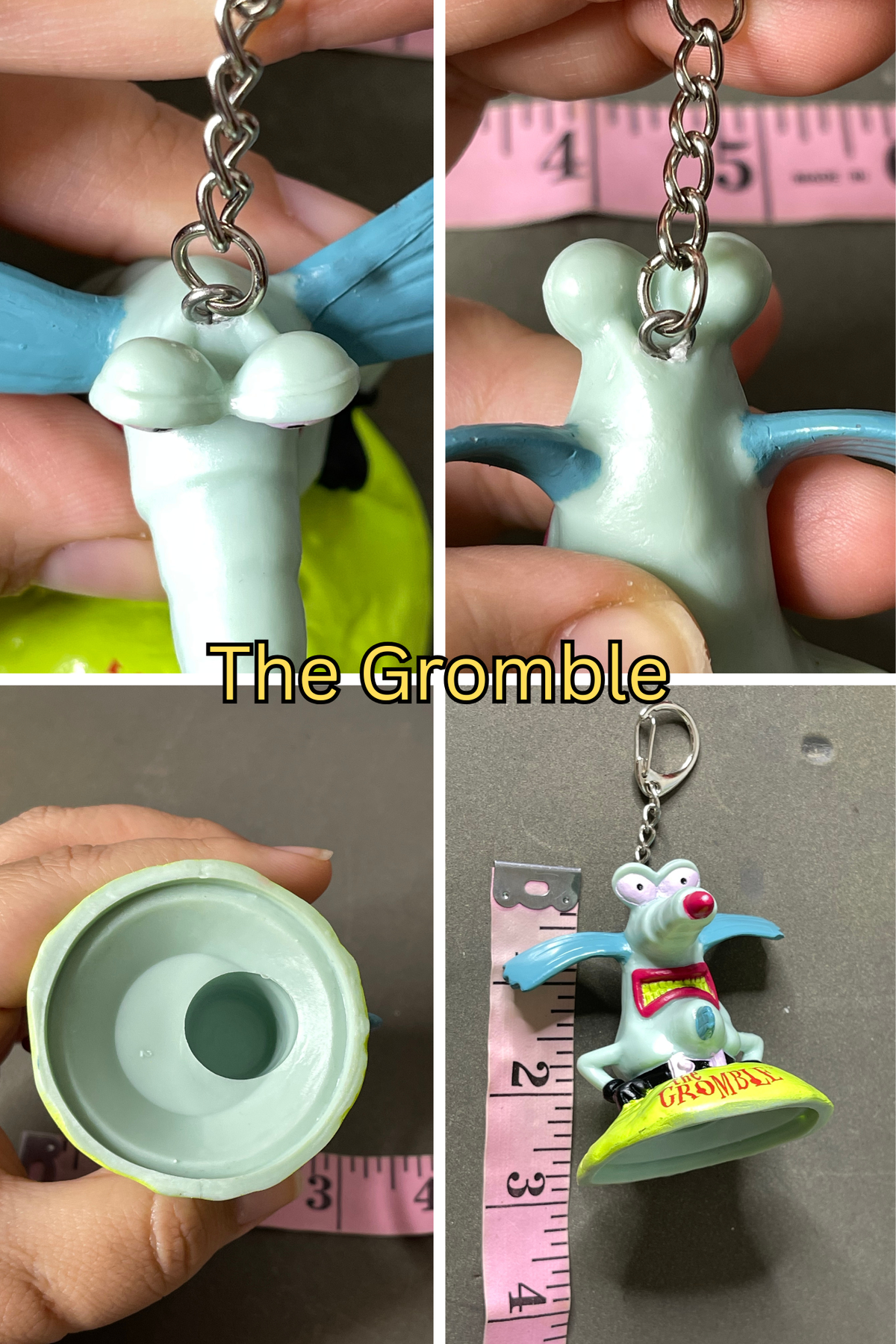 Vintage Upcyled Cartoon Keychains #11