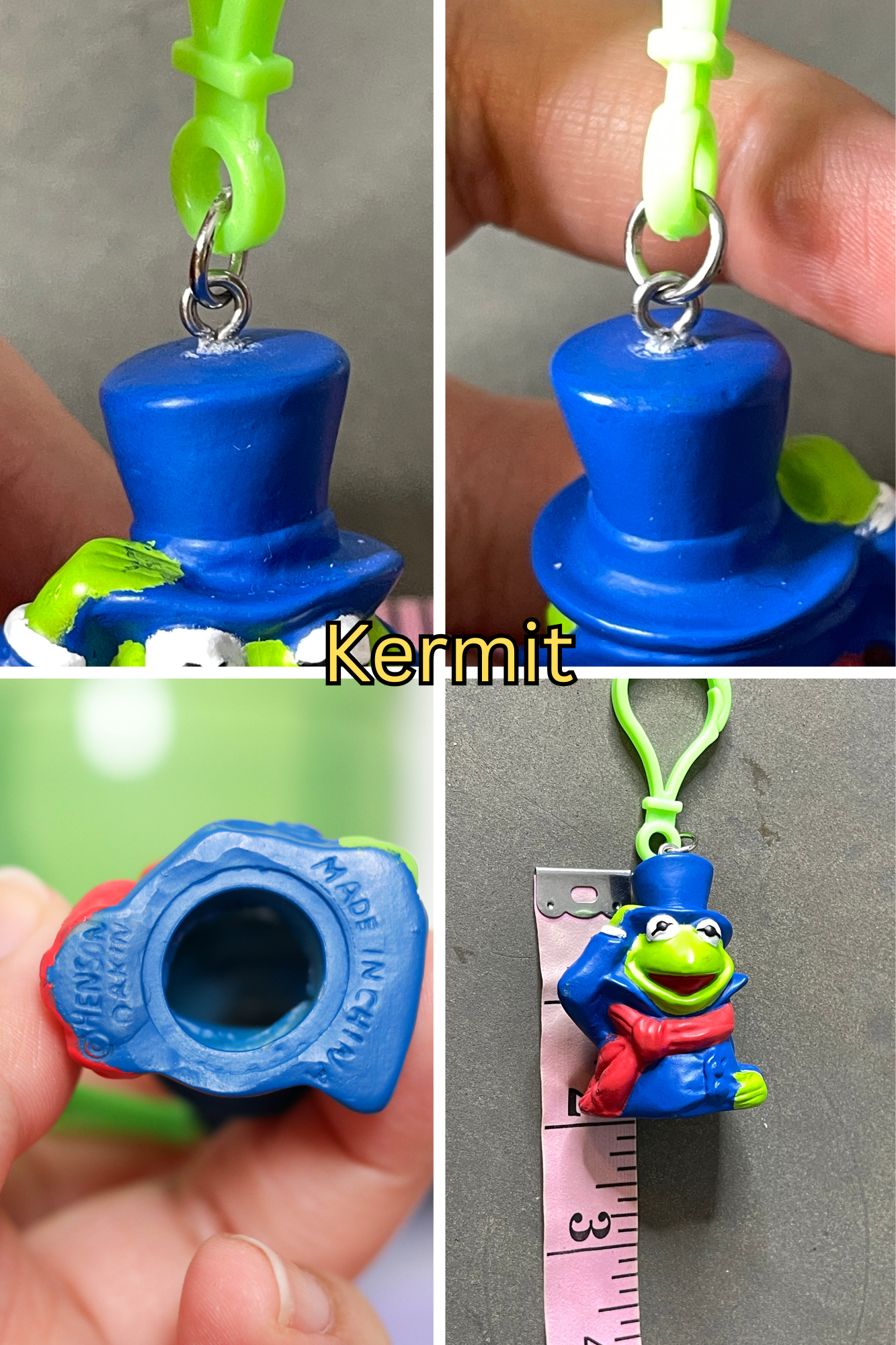 Vintage Upcyled Cartoon Keychains #5