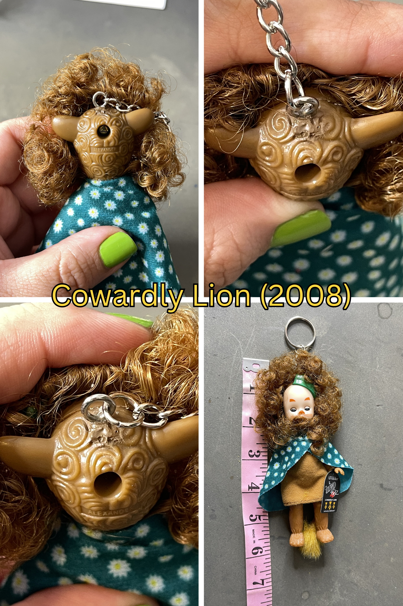 2000s Wizard Of Oz Madame Alexander Keychains