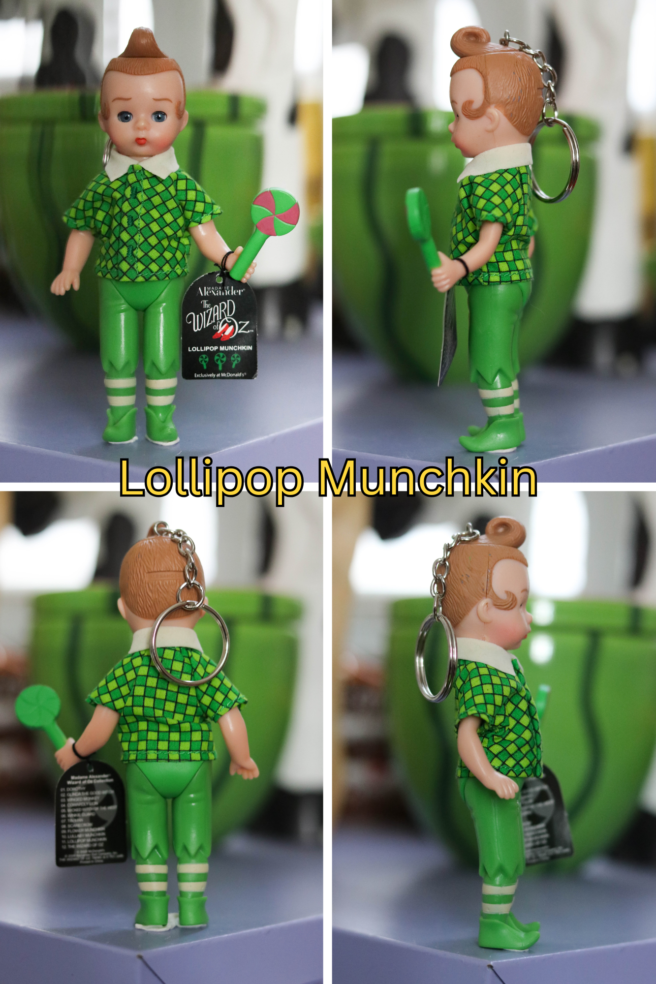 2000s Wizard Of Oz Madame Alexander Keychains
