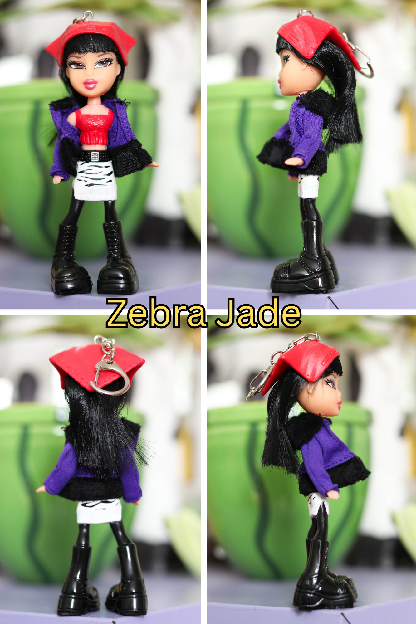 Vintage 2000s Bratz Dolls Upcycled Keychains
