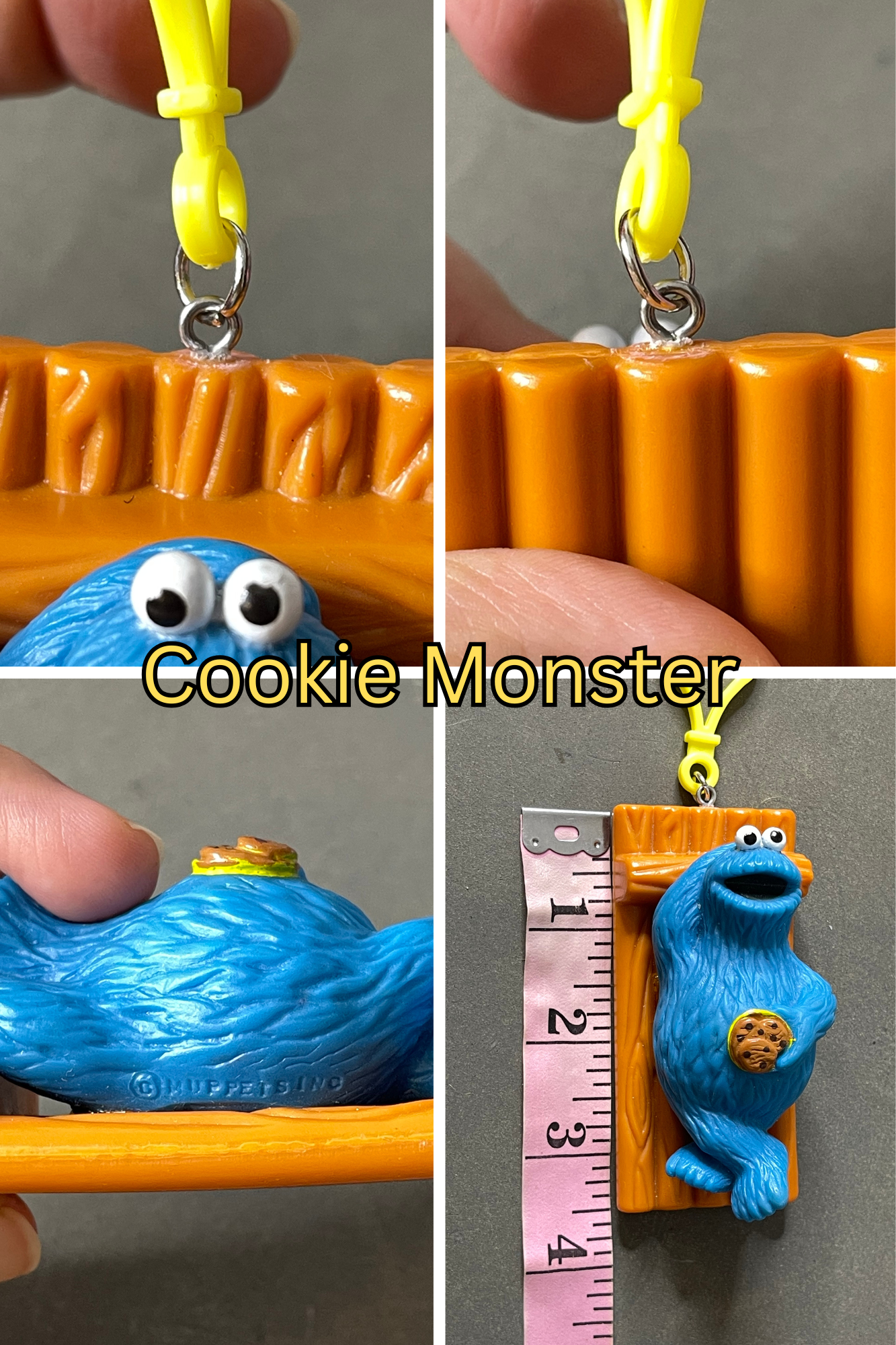 Vintage Upcyled Cartoon Keychains #9