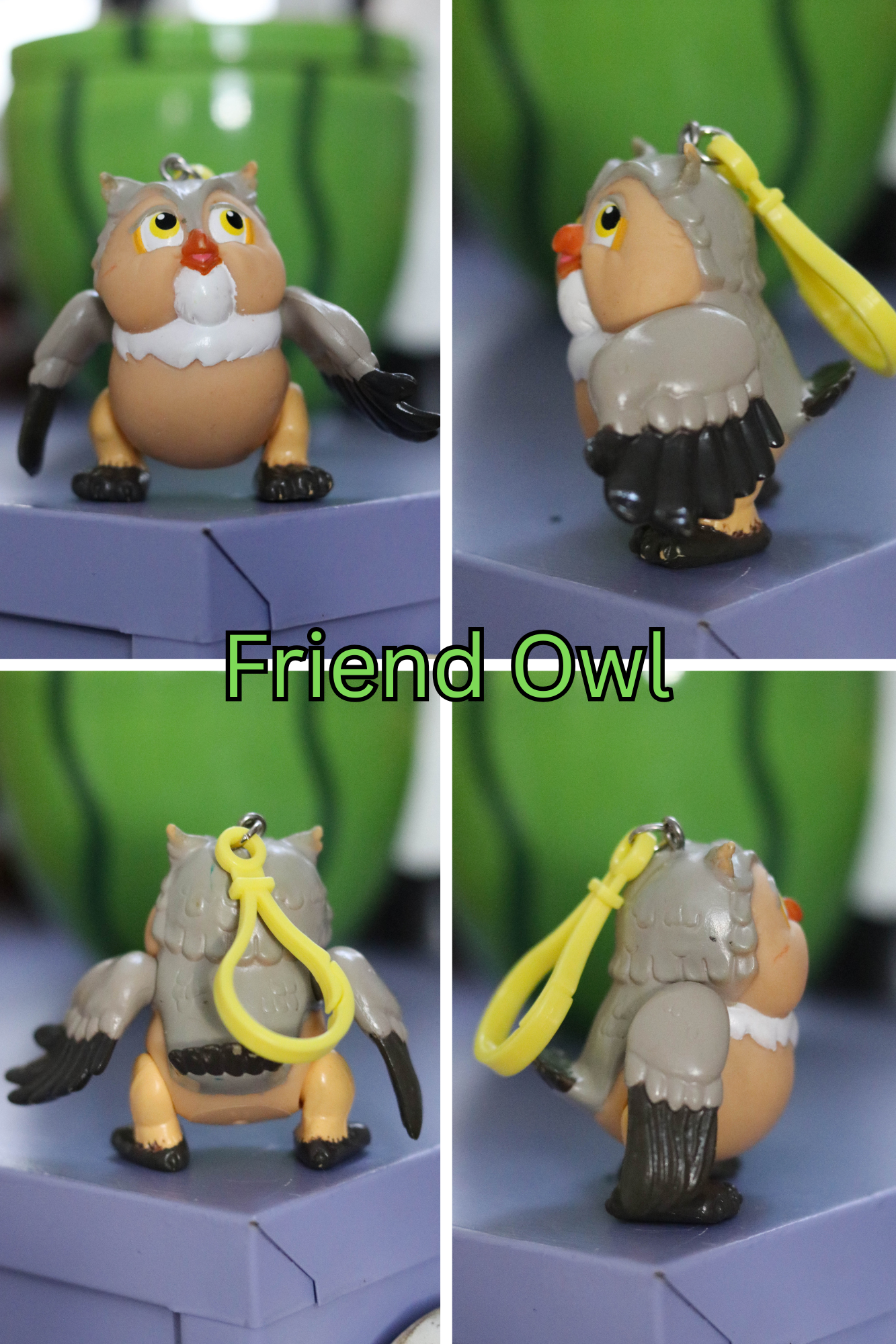 Vintage - Modern Upcycled Toy Keychains