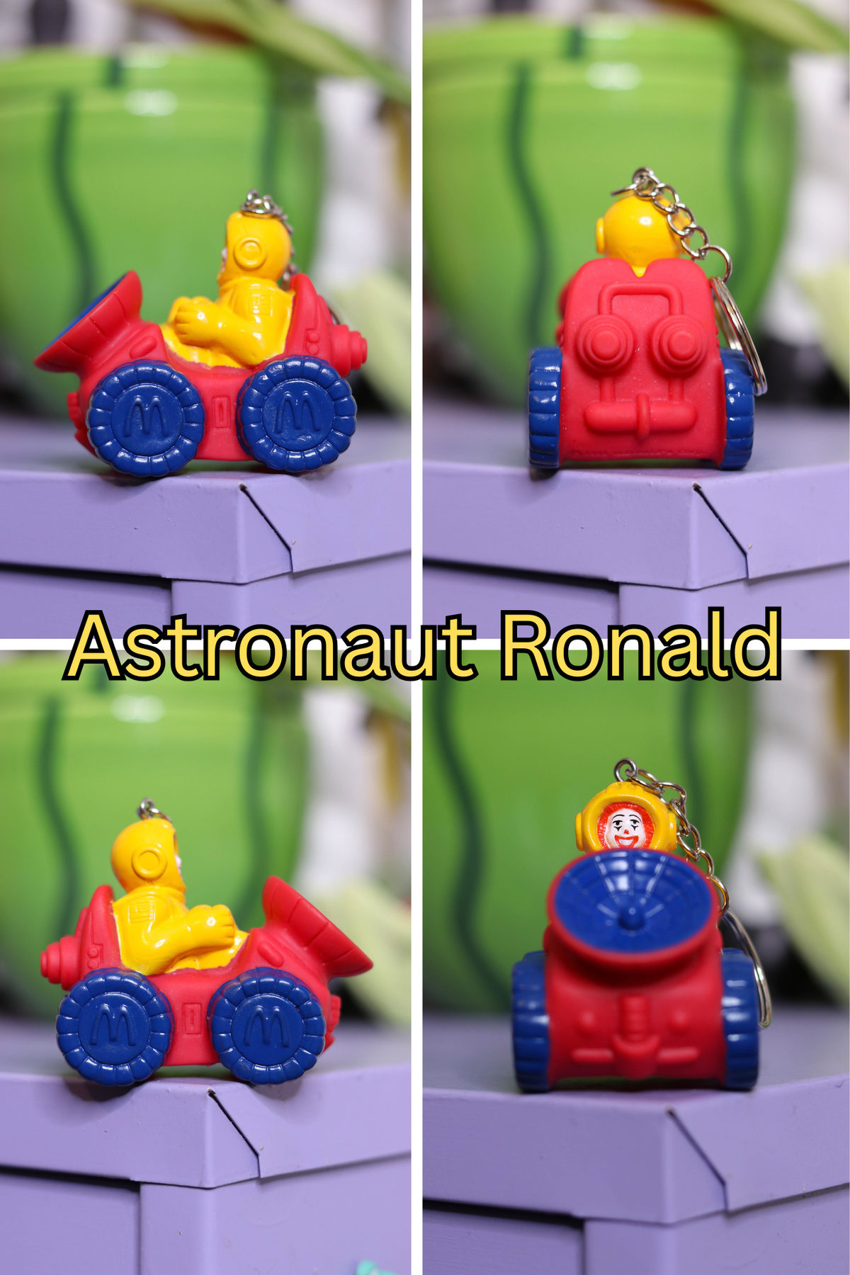 Vintage Upcyled Cartoon Keychains #13