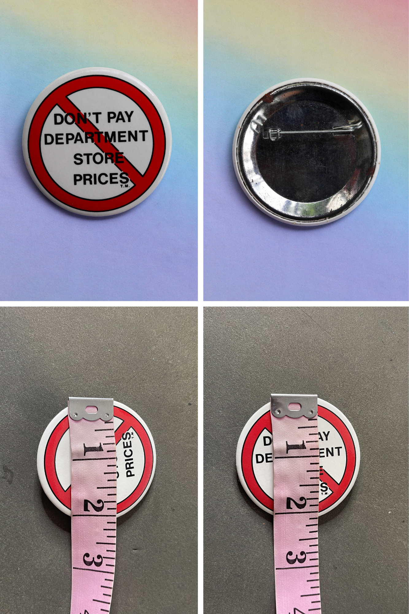 Vintage Sassy Saying Pinback Buttons