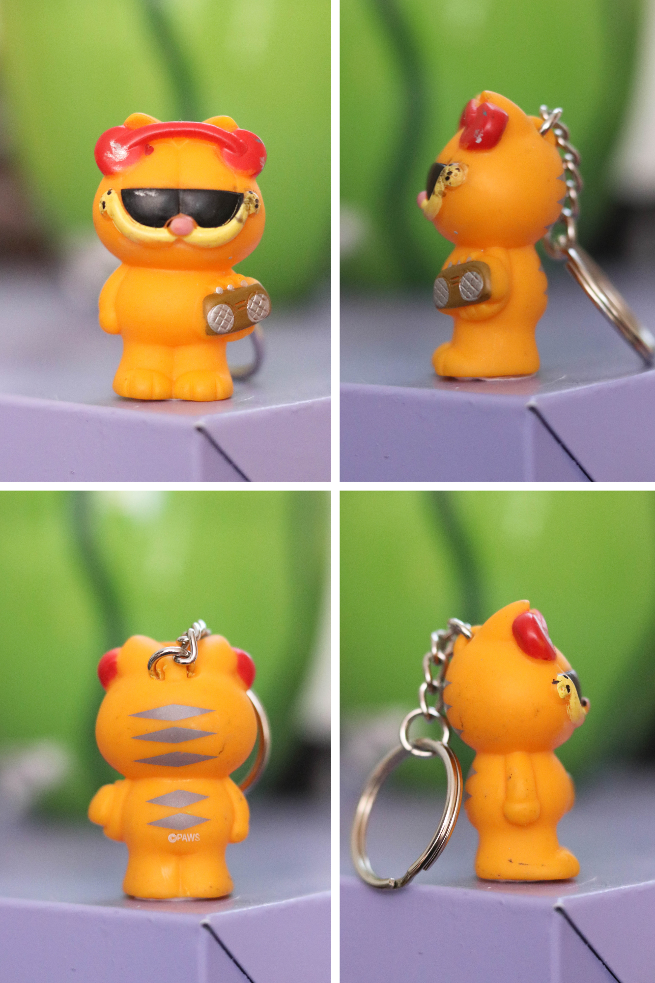 Vintage Garfield blind bag keychains Series #2 (1)