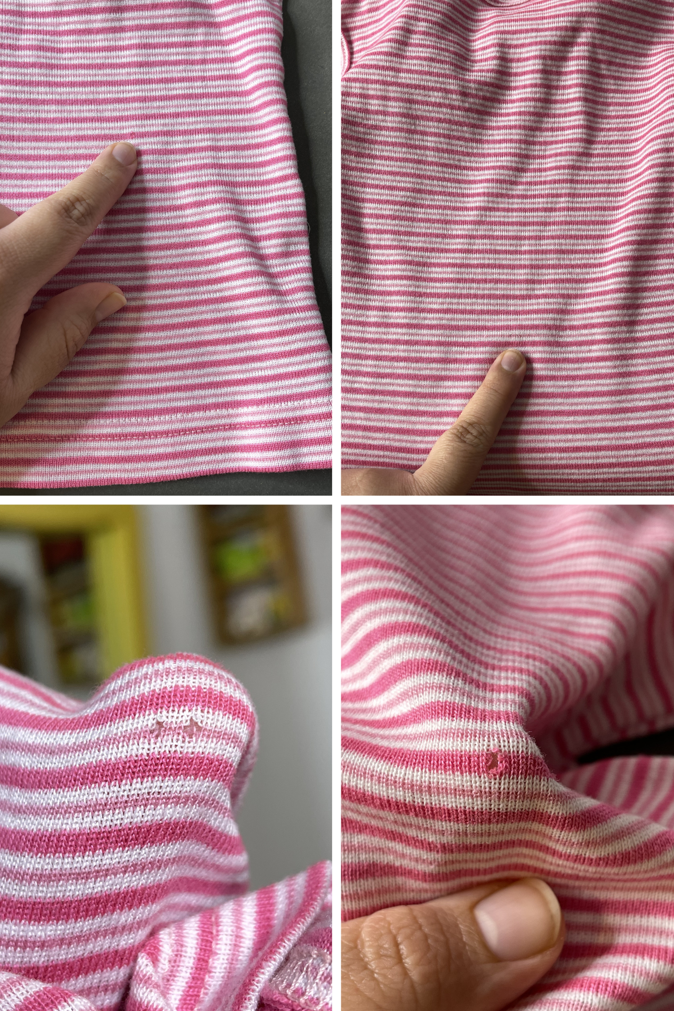 Vintage Pink Striped Barbie Tank Top KIDS Sz 7-8
