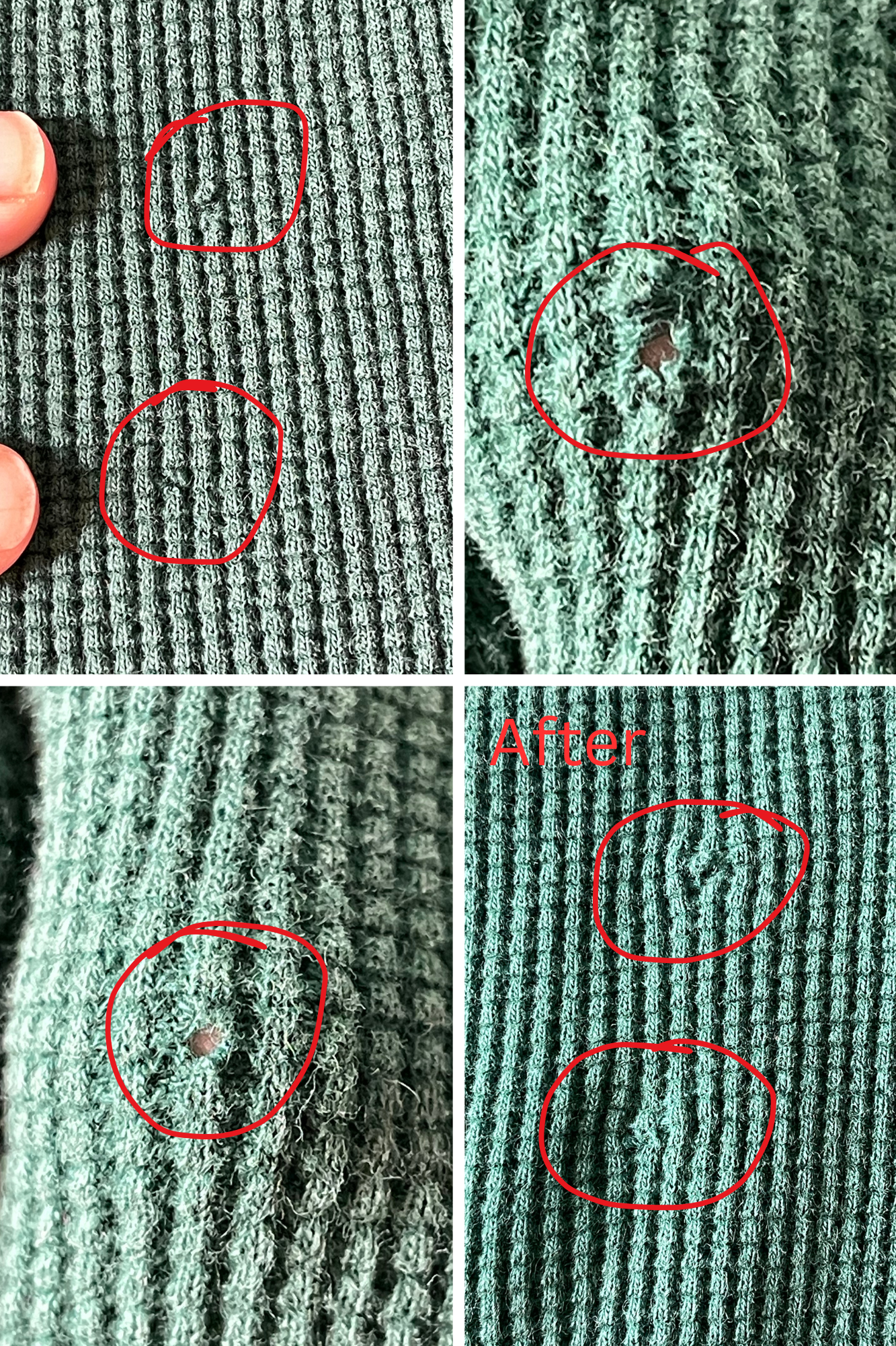 90s Green Waffle Knit Embroidered Pooh Long Sleeve Sz L