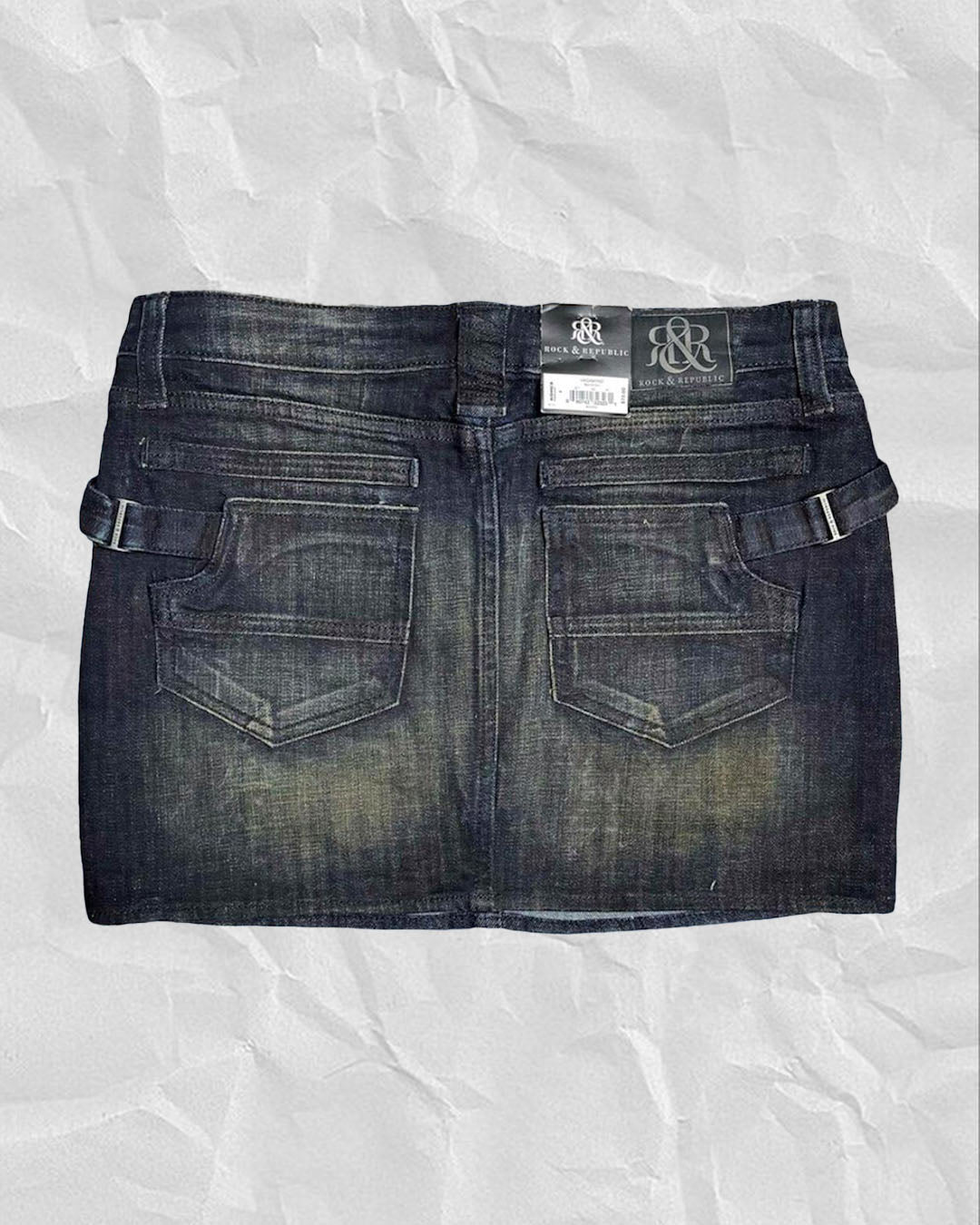 2000s Deadstock Rock & Republic Mini Skirt Sz 4