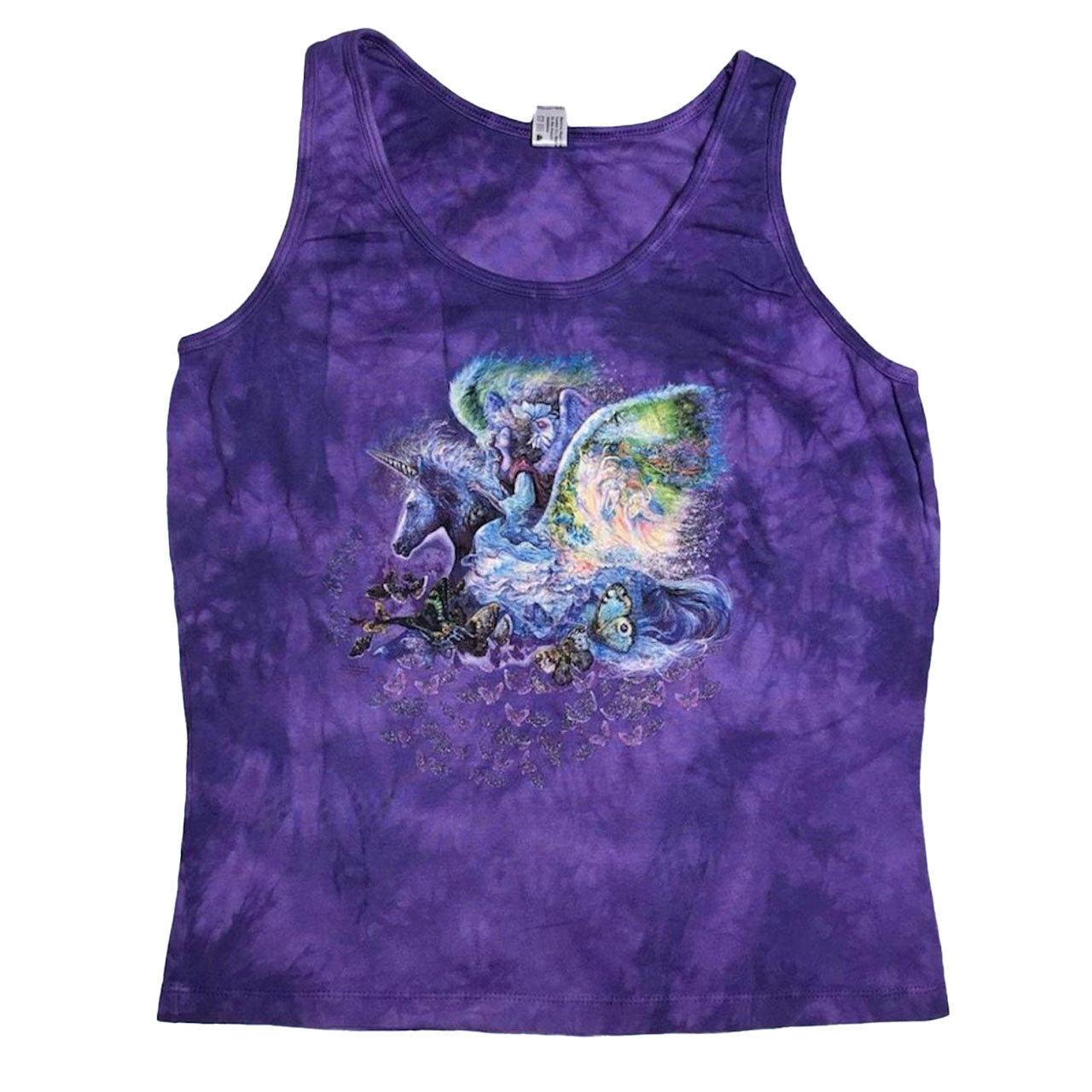 Y2K Unicorn fairy graphic tank top sz XL